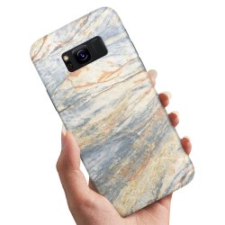 Samsung Galaxy S8 Plus - Cover / Mobilcover Marmor Multicolor