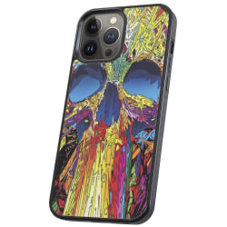 iPhone 13 - Deksel Skull mønster Multicolor