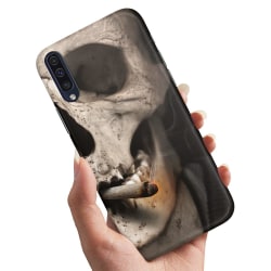 Xiaomi Mi 9 - Cover / Mobilcover Smoking Skull