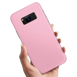 Samsung Galaxy S8 Plus - kansi / matkapuhelimen kansi vaaleanpunainen Light pink