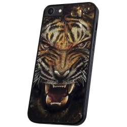 iPhone 6/7/8/SE - Skal Rytande Tiger multifärg