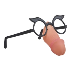 Snoppglasögon - Glasögon Penis - Halloween & Maskerad multifärg