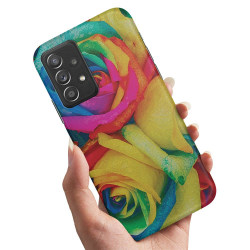 Samsung Galaxy A13 4G - Veske fargede roser