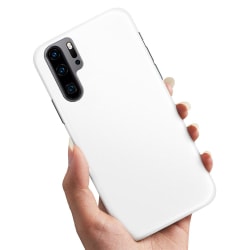 Huawei P30 Pro - Cover / Mobilcover Hvid White