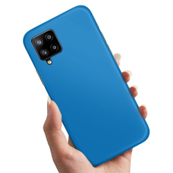 Samsung Galaxy A42 5G - Cover / Mobilcover Blå Blue