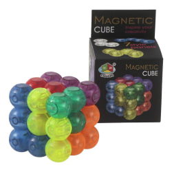 Magnetkulor - Magisk Pussel Kub 3D - Stressavledare / Leksak multifärg