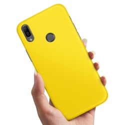 Huawei P30 Lite - Cover / Mobilcover Gul Yellow