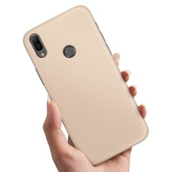 Huawei Y6 (2019) - Cover / Mobilcover Beige Beige