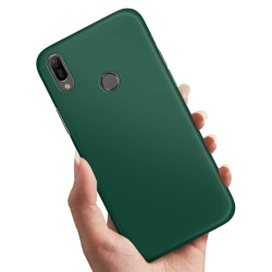 Huawei Y6 (2019) - Cover / Mobilcover Mørkegrøn Dark green