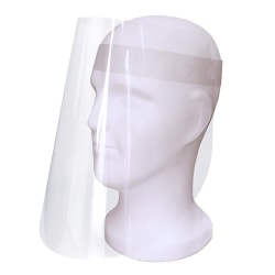 10-Pack - Visir / Skyddsvisir - Skydd för Ansikte Mun Transparent