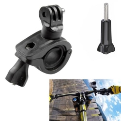 GoPro polkupyörän pidike / kääntyvä kiinnike ohjaustankoon / polkupyörään Black