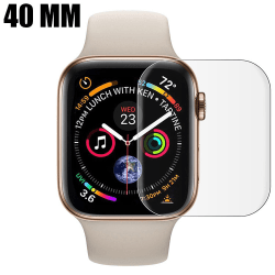 Näytönsuoja - Apple Watch 40mm - Kattava suoja Transparent