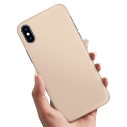iPhone XR - Cover / Mobilcover Beige Beige