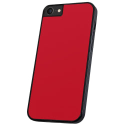 iPhone 6/7/8/SE - Skal/Mobilskal Röd Röd