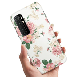 Xiaomi Mi Note 10 Lite - Cover / Mobilcover Retro Flowers