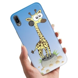 Xiaomi Mi A2 - Skal / Mobilskal Tecknad Giraff