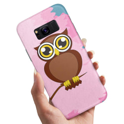 Samsung Galaxy S8 Plus - Kansi / matkapuhelimen kansi, suuri pöllö