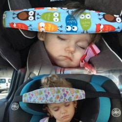 Søvnstøtte Autostol / Støtte til børns hoved - Flere farver 2