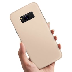 Samsung Galaxy S8 Plus - kansi / matkapuhelimen kansi beige Beige
