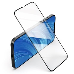 2-pakkainen näytönsuoja iPhone 13/13 Pro - täysin peittävä lasi Transparent