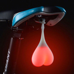 Pung Baklykta / LED-lampa till Cykel - Cykellampa Röd
