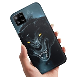 Samsung Galaxy A22 5G - Deksel / Mobildeksel Black Wolf