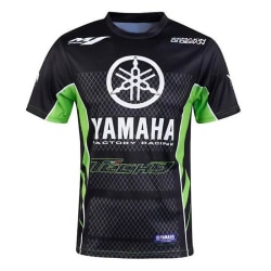 Motorcykel Racing Suit Grön yamaha kortärmad T-shirt XXXL