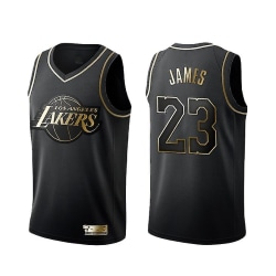 NBA Lebron James Baskettröja Lakers Gold Edition S
