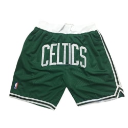 Nba Celtics shorts broderade vintage basketshorts L