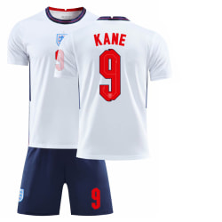 21 Europacup England hemma barn nr 9 fotbollströja Harry Kane 24(130-140)