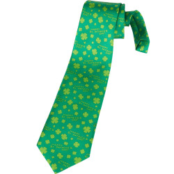tectake St. Patrick’s Day slips med klöver och text Grön