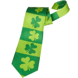 tectake St. Patrick’s Day klöver slips med ränder Grön