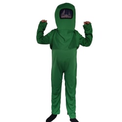 Among Us Kids Cosplay Kostymer Fancy Dress Gaming Cosplay Green L