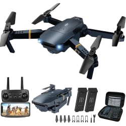 Drone aikuisten kameralla, taitettavat Rc Quadcopter -lastenlelut, 1080p HD Fpv drone aloittelijoille