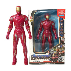 Marvel Avengers Iron-man Spiderman Toimintahahmot Lelut Captain America Supersankarilelu kevyillä lasten lahjoilla Iron Man