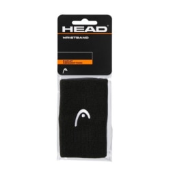 HEAD Wristband 2-pack Black