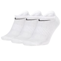 NIKE Every day No-Show Socks 3-pack White 34-38