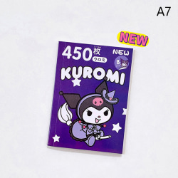 450 st Cartoon e Stickers Brevpapper Sanrio Stickers Kuromi A7 A7
