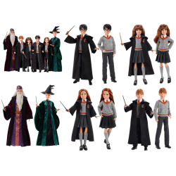 Ainutlaatuinen Liikkuva Harry Potter -kokoelma (6 figuuria) 25-30 cm korkea Black