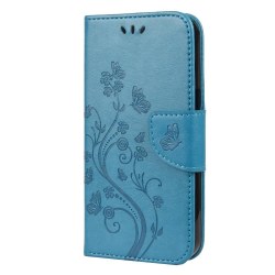IPhone 13 Pro Max lommebokdeksel - Butterfly Blue