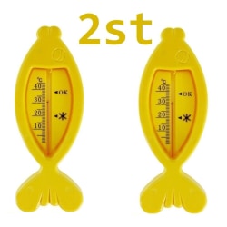 2ST Badtermometer i form av fisk - termometer