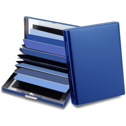 10 Tray XL Design Ruostumaton teräs Korttiteline vähintään 10 kortille Blue