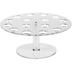 Glasstrutshållare, 16-kapacitets akrylglasstrutsställ Cupcake-strutsstativ, ställ för glassstrut - klar, 1st