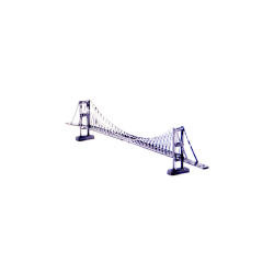 3D Puzzle Metal - Kuuluisat rakennukset - Bosporin silta