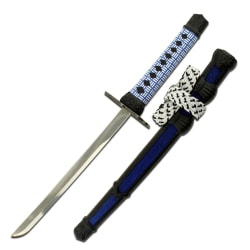 Master Cutlery -  Brevöppnare samurai svärd med stativ Blå