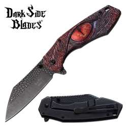 Dark Side Blades - DS-A080 - Reptil Eye design röd