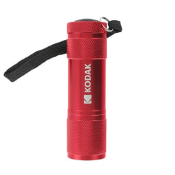 Kodak 9 LED Red - Ficklampa - 3xAAA batterier inkl. Röd