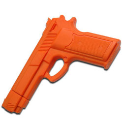 Master Cutlery - 3200OR - Tränings Pistol i Gummi Orange