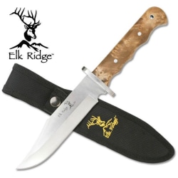 ELK RIDGE - ER-101 - Kniv med fast blad Brun