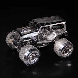 3D Puzzle Metal - Kuuluisat ajoneuvot - Monster Truck Wrangler